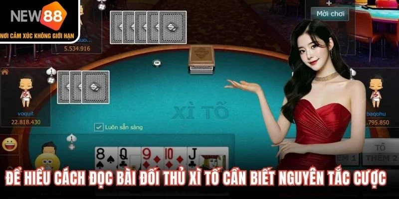 Để hiểu cách đọc bài đối thủ xì tố cần biết nguyên tắc cược