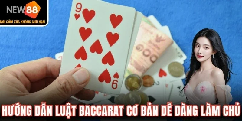 Hướng dẫn luật Baccarat cơ bản để bạn dễ dàng làm chủ