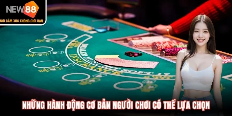Những hành động cơ bản người chơi có thể lựa chọn